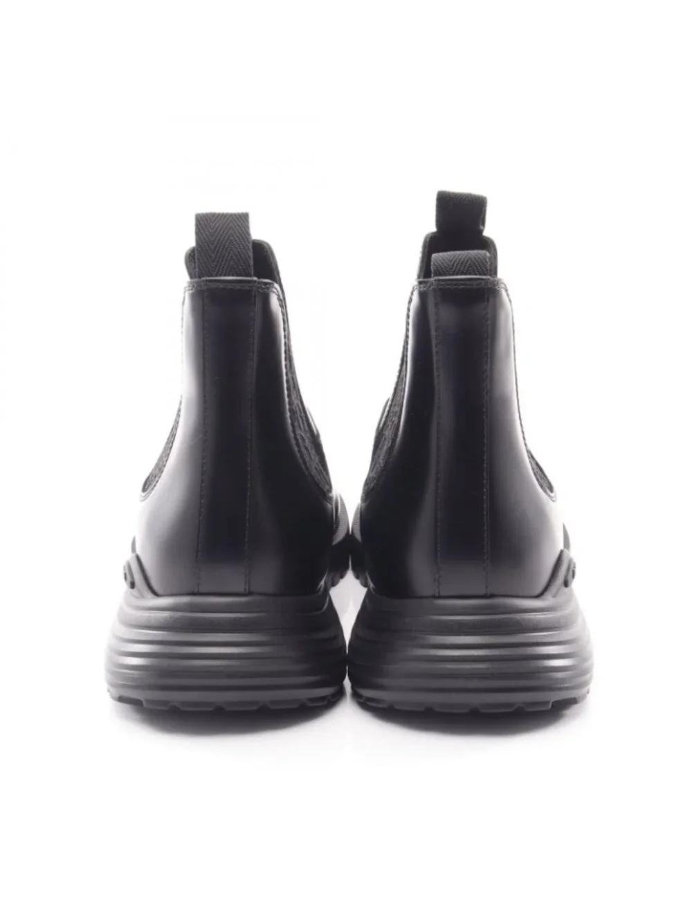 Dior Boots Combat Chelsea Oblique Leather